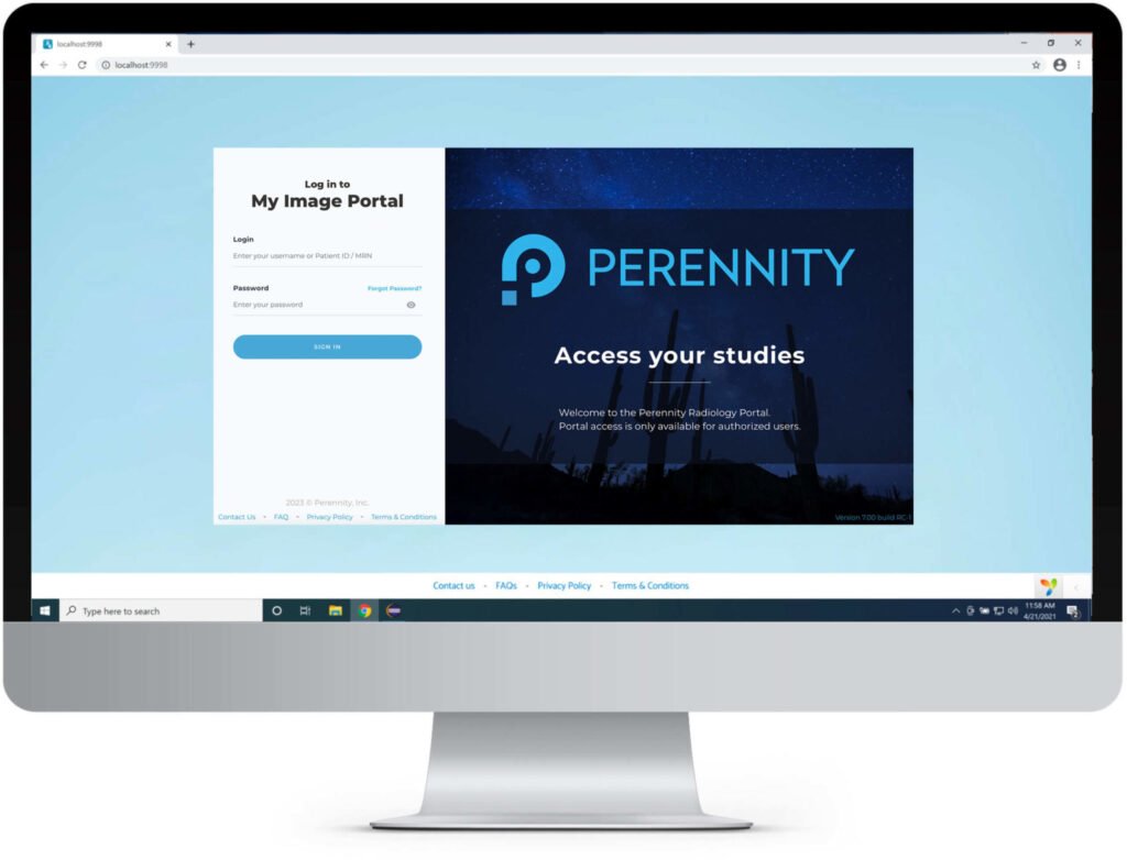 Perennity’s iMAGE Portal